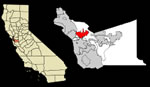 Castro Valley location map